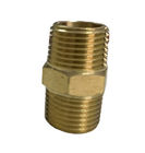 1/2男性NPT *1/2の男性Nptの黄銅の六角形のニップルは真鍮の管のアダプターに匹敵する