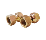 3/8インチの銅の管のための真鍮の旋回装置のホースのコネクターの火炎信号の付属品